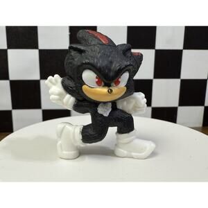 Shadow the Hedgehog Figurine Sonic Toy Collectible Movie Figure 2.25”